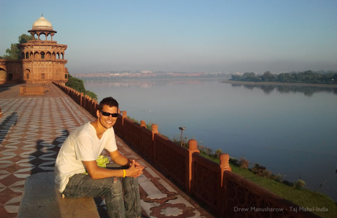 Drewmanity.com-The Taj Mahal- Unesco World Heritage site. Agra District of Uttar Predesh, India. 